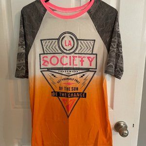 Society Three Quarter Sleeve Shirt